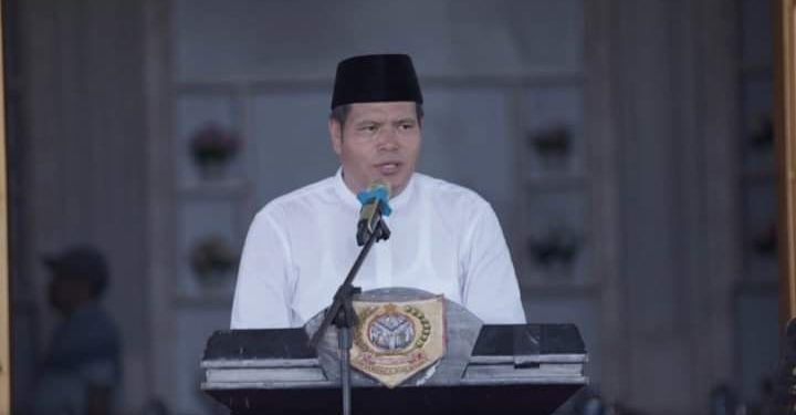 Open House Halal Bi Halal Bersama Masyarakat di Rumdis Wabup Labusel