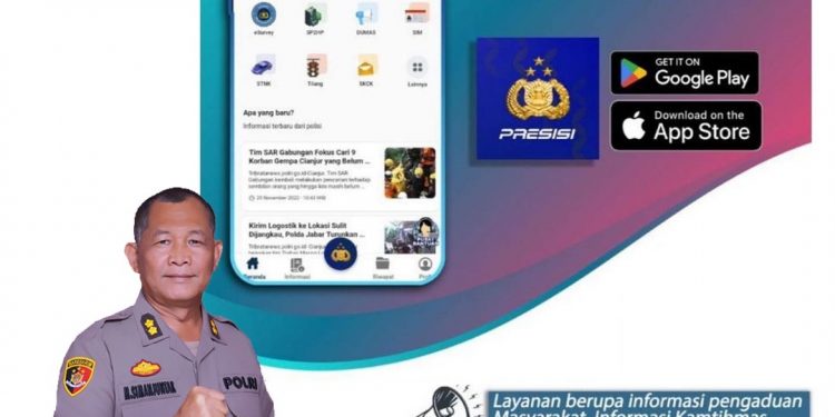Luncurkan POLRI SUPER APP , Kapolres Labusel : Silahkan Download Aplikasinya