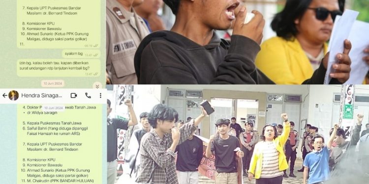 Rapat Dengar Pendapat lanjutan Tak Ada Kepastian, KMPD Kecewa Terhadap Komisi 1 DPRD Simalungun