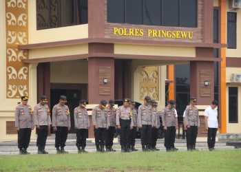 Polres Pringsewu Siagakan Ratusan Personel untuk Amankan Perayaan Idul Adha