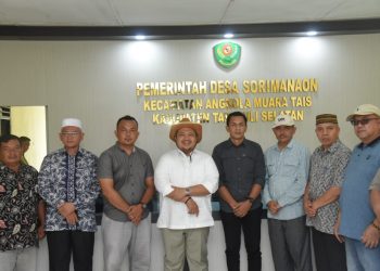 Di Ajang Lomba Desa dan Kelurahan, Bupati Tapsel Memotivasi Aparat Desa Sorimanaon Untuk Lakukan Yang Terbaik