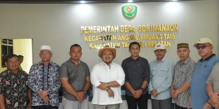 Di Ajang Lomba Desa dan Kelurahan, Bupati Tapsel Memotivasi Aparat Desa Sorimanaon Untuk Lakukan Yang Terbaik