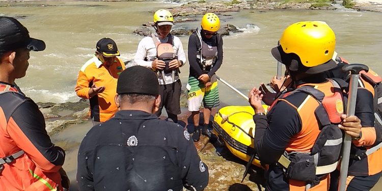 Hari Ke 5 Pencarian Jasad Taya Siregar, Balita Yang Hanyut Di Sungai Bah Bolon Belum Juga Membuahkan Hasil