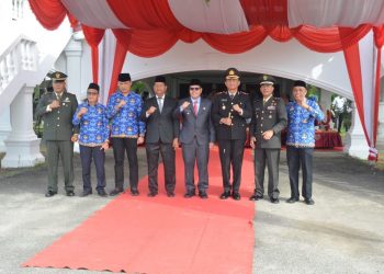 Kapolres Labusel Hadiri Upacara Hari Lahir Pancasila 2024 Pemkab Labusel