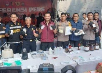 Bareskrim Polri Amankan 100 Butir Pil Ekstasi dari Koin Bar Siantar