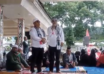 Drs. Koni Ismail Siregar Lakukan Orasi Aksi Peduli Kemanusiaan untuk Palestina