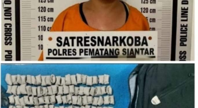 Polres Kota Pematangsiantar Gagalkan 175 Paket Ganja Siap Edar Di Jalan Sriwijaya