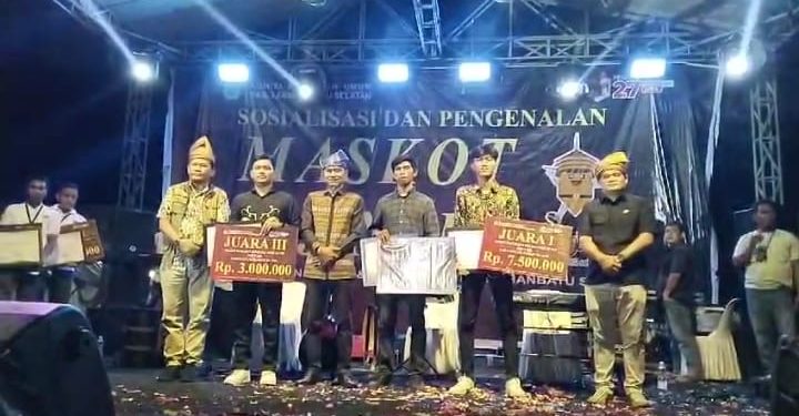 KPU Labusel Adakan Acara Sosialisasi Pengenalan Maskot dan Jingle Pilkada 2024