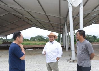 Jelang MTQ Tingkat Provsu, Bupati Tapsel Tinjau Kesiapan Pembangunan Gedung Astaka dan Infrastruktur Penunjang