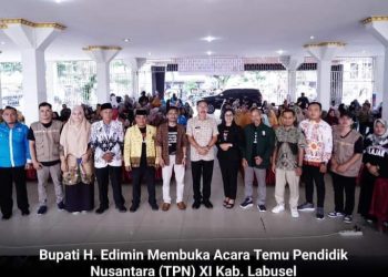 Bupati Membuka Temu Pendidik Nusantara (TPN) XI Kab. Labusel Tahun 2024