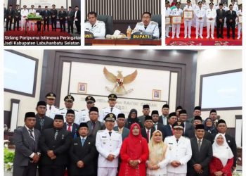 Bupati Hadiri Sidang Istimewa Hari Jadi Kabupaten Labuhanbatu Selatan Ke-16