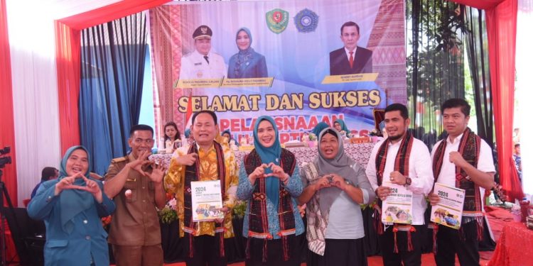 Tim Evaluasi PTP2WKSS Sumut Turun Ke Desa Batu Godang Tapsel