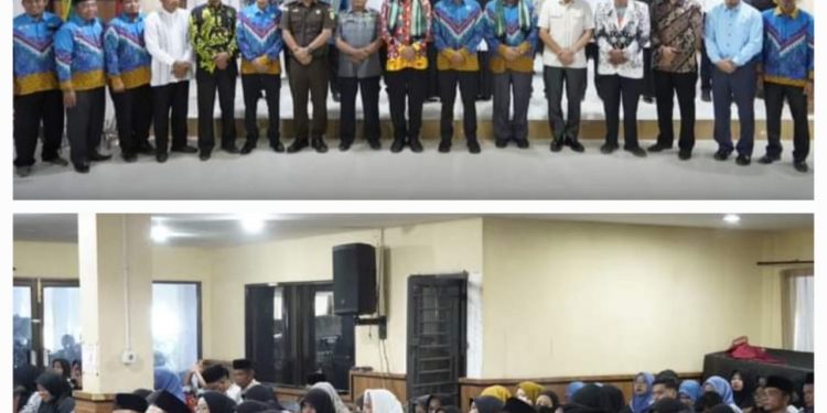 Bupati Labusel Hadiri Pelantikan Perkumpulan Guru Madrasah Nasional Indonesia