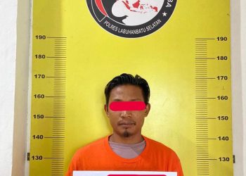 Unit Reskrim Polsek Kotapinang Amankan PG Dengan Bukti Sabu Di Kotapinang