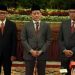 Presiden Jokowi Melantik Tiga Wakil Menteri di Istana Negara