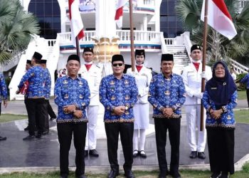 Pemkab Labusel Gelar Upacara Hari Kesadaran Nasional