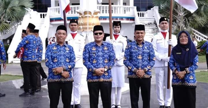 Pemkab Labusel Gelar Upacara Hari Kesadaran Nasional