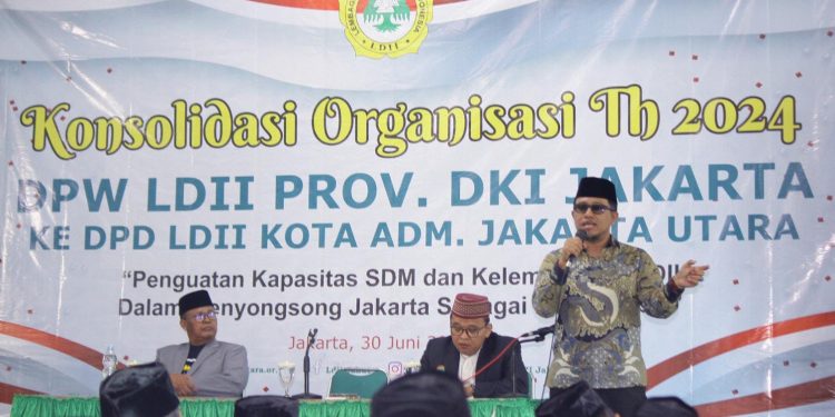 DPW LDII DKI Jakarta Adakan Konsolidasi Organisasi Tahun 2024