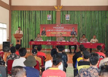 Kapolres Pringsewu Gelar “Jumat Curhat” di Pekon Panggungrejo, Serap Keluhan Warga