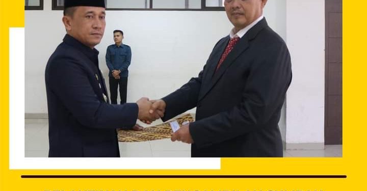Pj. Bupati Paluta Lantik Makmur Harahap Jadi Pj. Sekdakab Padang Lawas Utara