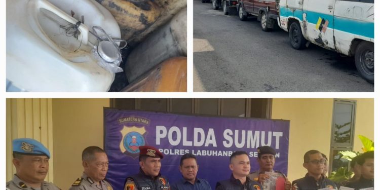 Polres Labusel Berhasil Bongkar Kasus Penimbunan BBM