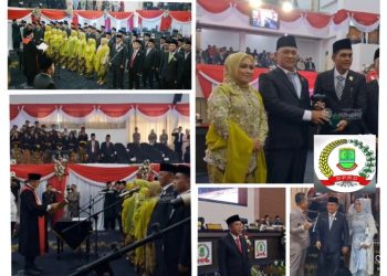 Pelantikan dan Pengambilan Sumpah 50 Anggota DPRD Kabupaten Karawang Periode 2024-2029