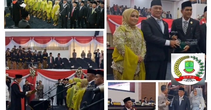 Pelantikan dan Pengambilan Sumpah 50 Anggota DPRD Kabupaten Karawang Periode 2024-2029