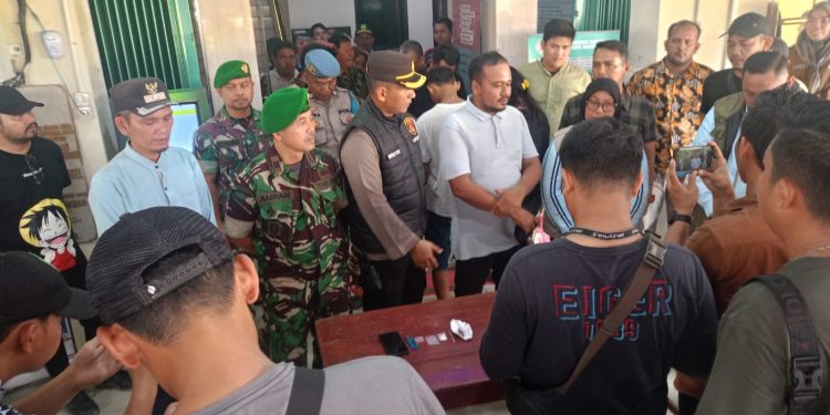 Tim Gabungan Laksanakan Gerebek Kampung Narkoba di Medan Perjuangan