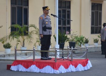 Polres Labusel Gelar Apel Kenaikan Pangkat Pengabdian Personel Periode 1 Agustus 2024