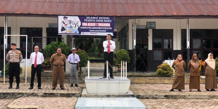 Polres Labusel Giat Go To School Di SMA N 1 Torgamba , Himbau Hindari Narkoba