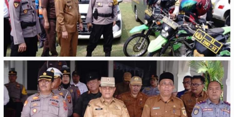 Wabup H.Ahmad Padli Tanjung Hadiri Apel Gelar Pasukan Mantap Praja Toba Polres Labusel 2024