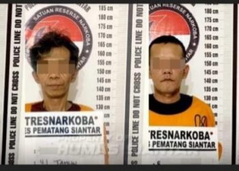 Kompak Edarkan Sabu, Empat Sekawan Di Tangkap Satresnarkoba Polres Kota Pematangsiantar