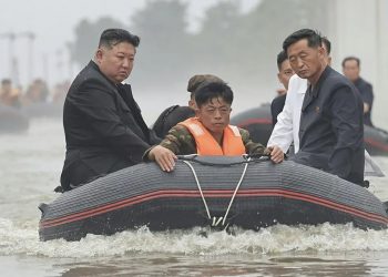 Kim Jong-un Pimpin Langsung Upaya Penyelamatan di Daerah Banjir Korea Utara