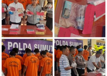 Polres Labuhanbatu Selatan Berhasil Ringkus 18 Pelaku Kejahatan Narkoba