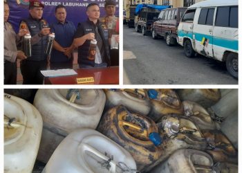 Sejak Dilakukan Press Release Mafia BBM Oleh Polres Labuhanbatu Selatan Sumatera Utara,Para Mafia BBM Berhasil Berkurang Dalam Beraktivitas