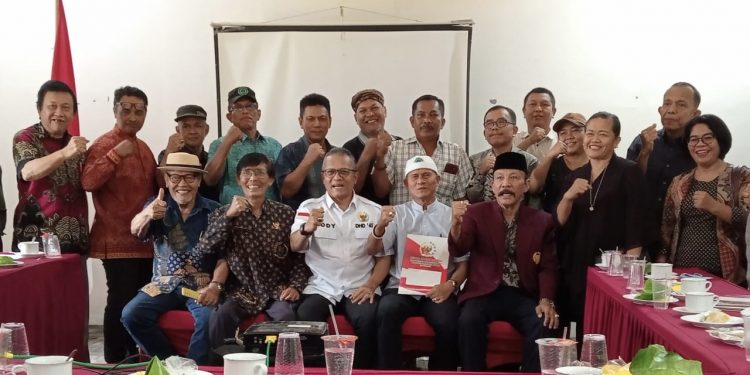 Drs. Koni Ismail Siregar Terpilih Sebagai Ketua DHC 45 Kota Pematangsiantar Periode 2024-2029