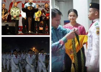 Peringatan HUT ke-79 RI di Kab. Labusel Berjalan Sukses