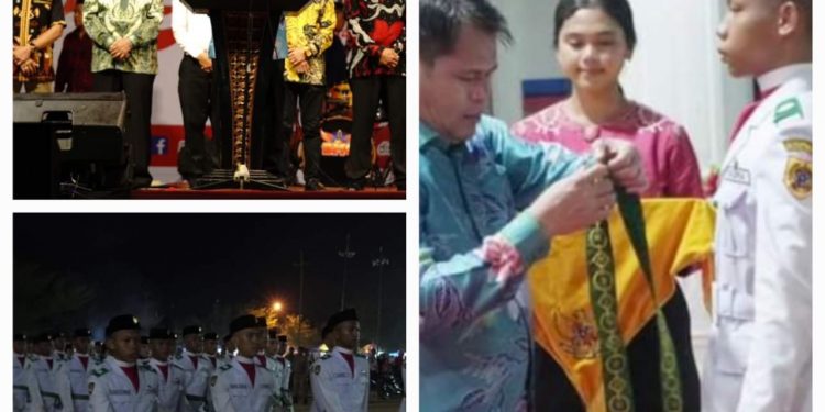 Peringatan HUT ke-79 RI di Kab. Labusel Berjalan Sukses