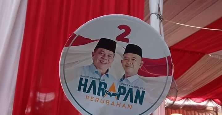 Paslon Bupati Dan Wakil Bupati Paluta H.Hamsiruddin Siregar, SH dan H.Purba Hasibuan “HARAPAN” Peroleh Nomor Urut 2