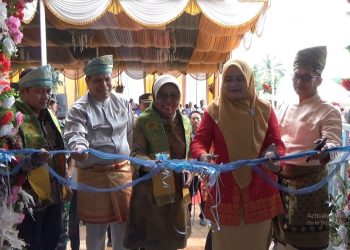 Wabup Labusel Hadiri Peresmian Gedung Layanan Perpustakaan Daerah
