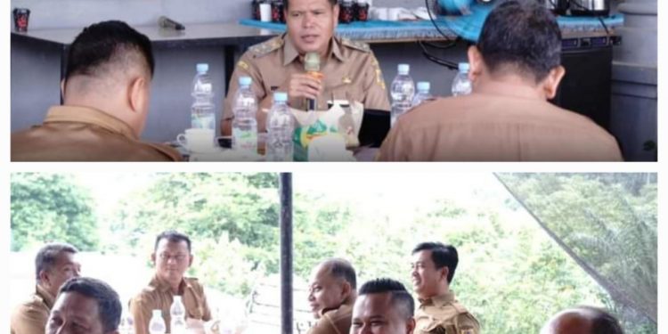 Bawaslu Labusel Mengadakan Sosialisasi terkait Pelaporan dan Pengawasan Pemilihan Gubernur Sumatera Utara dan Bupati Labuhanbatu Selatan