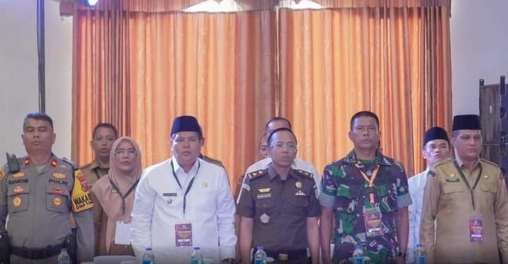 Wabup Ahmad Padli Hadiri Pencabutan Nomor Urut Calon Pilkada Bupati 2024