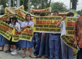 Demonstran : THM Evostar Bisa Merusak Citra Kota Pendidikan Di Kota Pematangsiantar