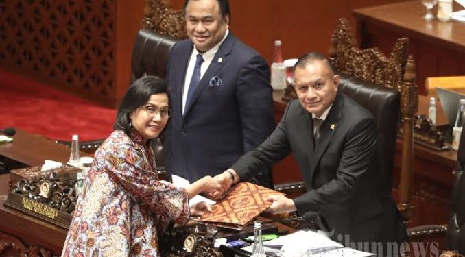 DPR RI Sahkan UU APBN 2025 dalam Rapat Paripurna