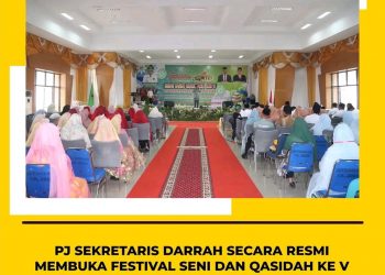 Pj. Bupati Paluta Diwakili Setdakab Secara Resmi Buka Festival Qasidah ke-V