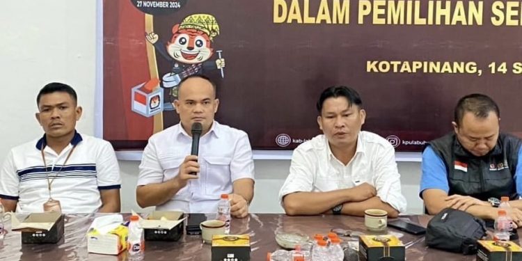 KPU Labusel Menyatakan 3 Paslon Memenuhi Syarat Kesehatan