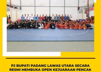 Pj. Bupati Paluta Buka Secara Resmi Open Kejuaraan Ikatan Pencak Silat Indonesia Paluta Cup I