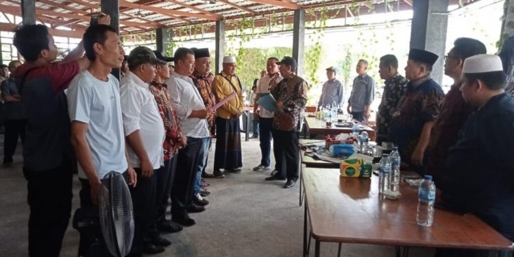 Paslon Bupati Paluta”HARAPAN” Kukuhkan Tim Pemenangan dan Relawan Kecamatan Batang Onang dan Hulu Sihapas Kabupaten Padang Lawas Utara