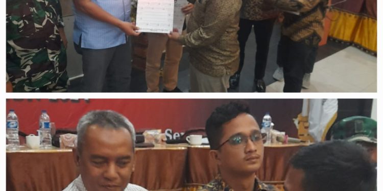 KPU Labusel Rapat Pleno Terbuka Rekapitulasi DPSHP dan DPT Pada Pilkada Serentak 2024 Gubernur dan Bupati
