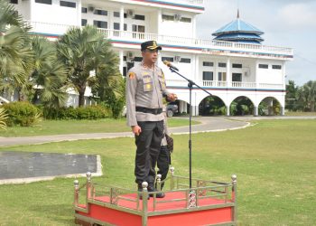Polres Labusel Gelar Apel Pasukan Operasi Zebra Toba 2024